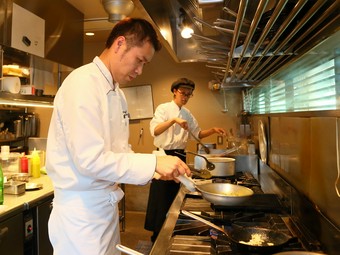 どんな年代にもマッチする、素材の持ち味を活かした調理法が自慢