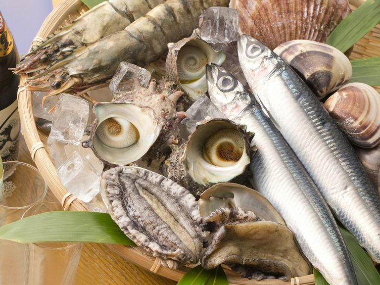 海鮮網焼き