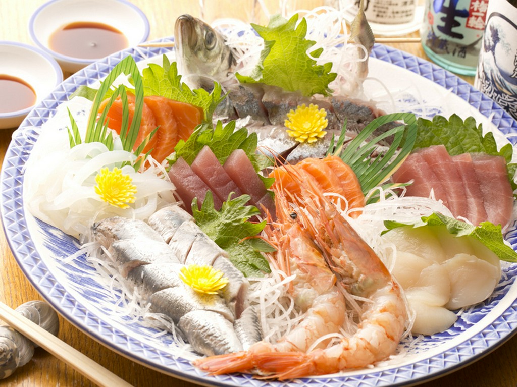 刺身盛り合わせ