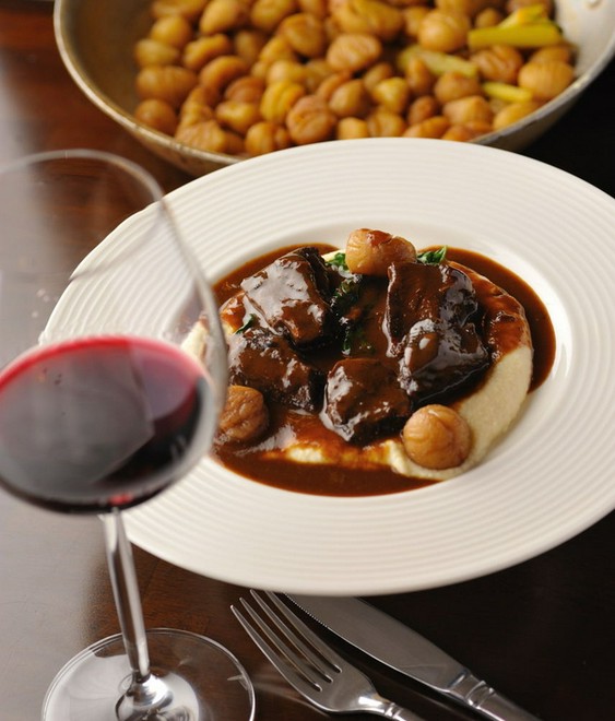 ワインにこだわっている