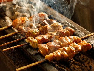 メニューの柱となる鳥肉は5種類の銘柄を用意しています