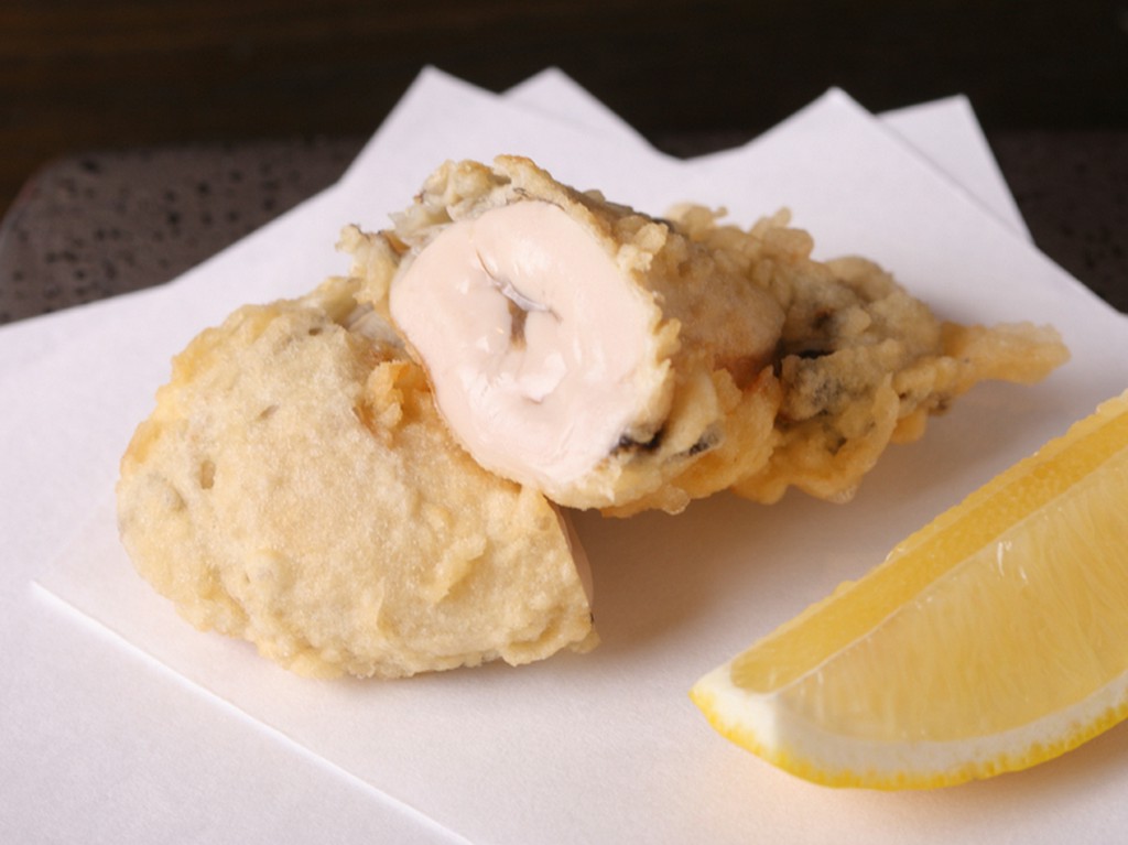 北海道厚岸産、肉厚でジューシーな『牡蠣（かき）』