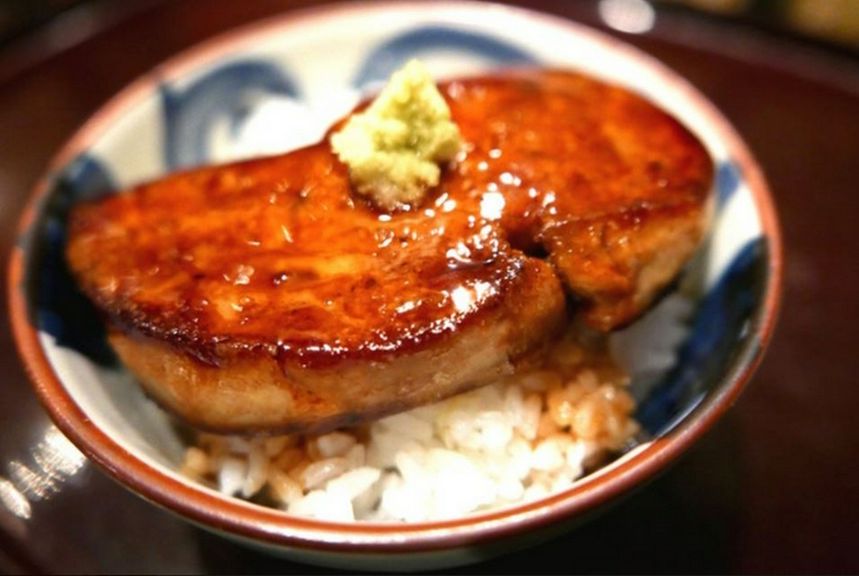 和ダレのフォアグラご飯