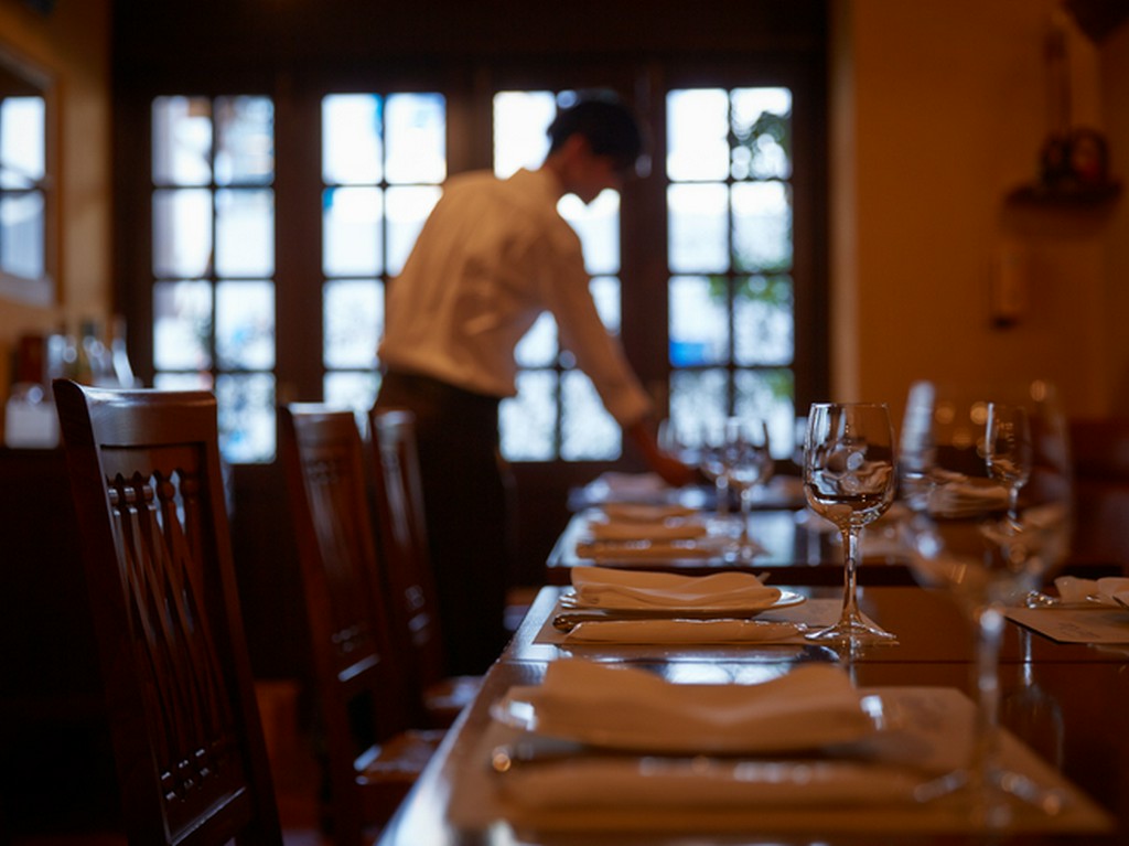 イタリアのアンティークなどに彩られた空間