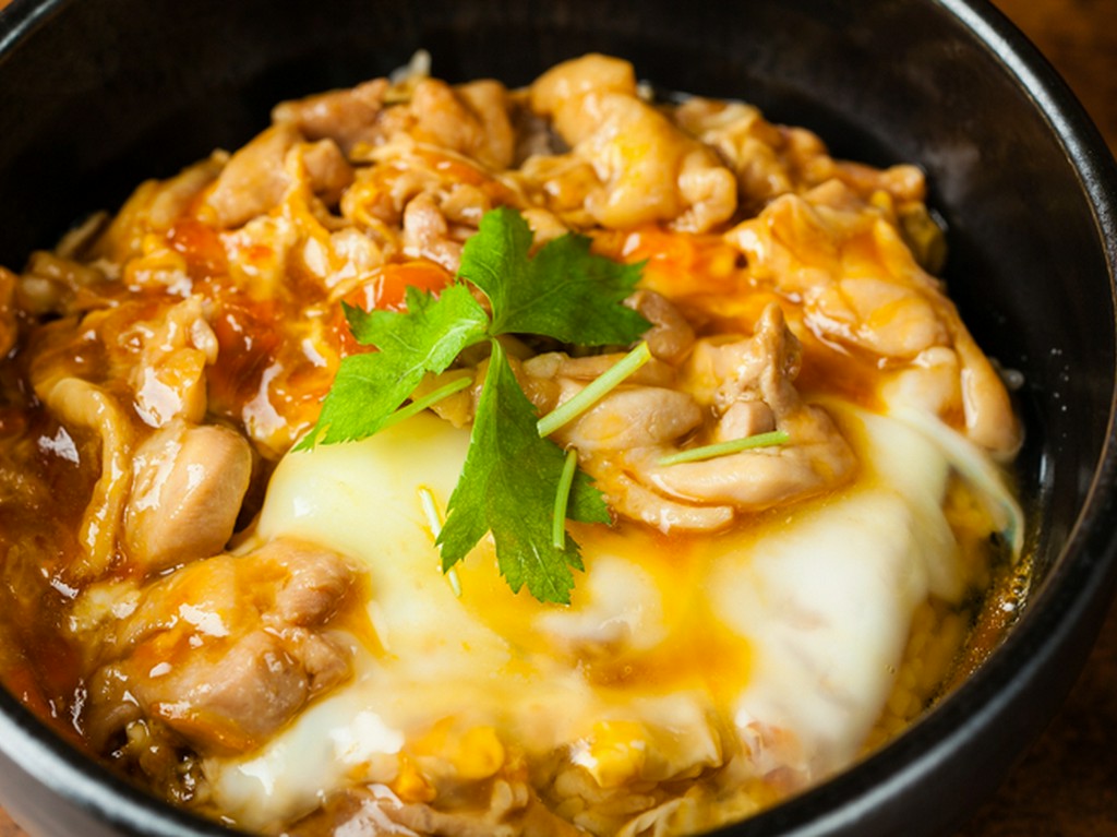 大山鶏と奥久慈卵を使ったふわとろの『親子丼』