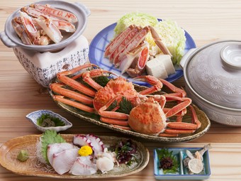 松葉がに三昧会席【2名様分より、提供期間11月7日～3月27日】