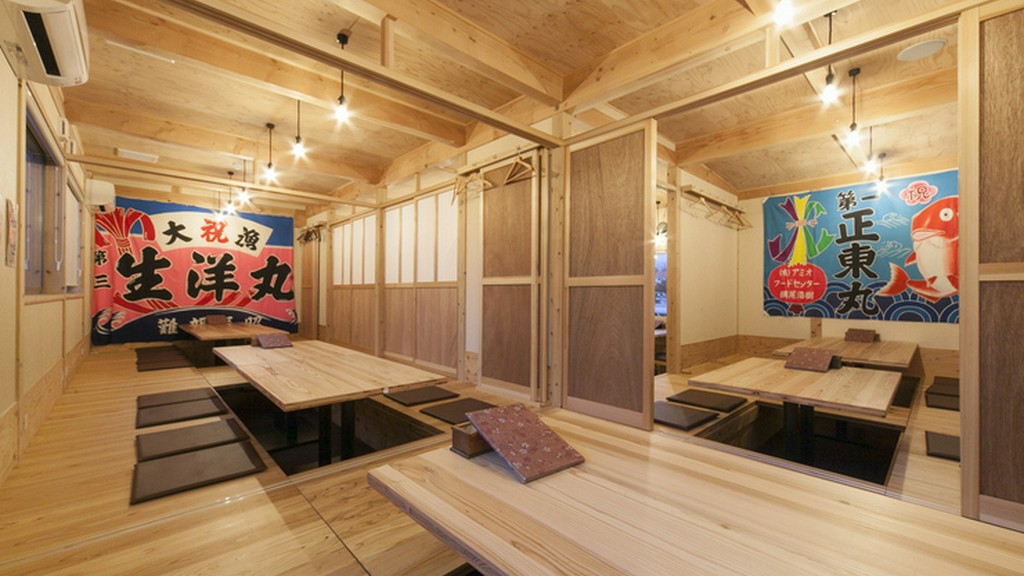 最大67人まで収容可能！ 宴会にも最適です