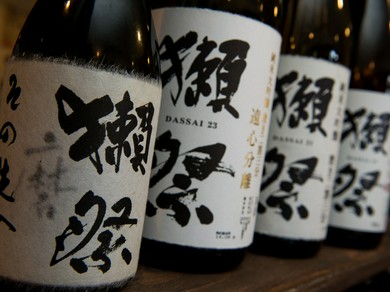 山口県が誇る銘酒『獺祭』が全種類味わえるお店