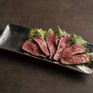 自家製、熊本産黒毛和牛「和王」