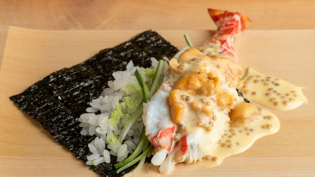 淡路の由良ウニ　車海老