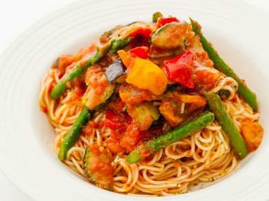 女性に一番人気の『野菜たっぷり！　八百屋さんのスパゲティー』