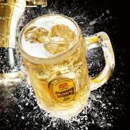 ゼウスタワーから注がれる超炭酸は絶品です！