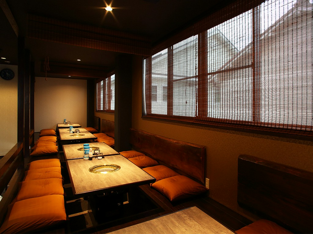 料亭のような和テイストの空間で、くつろぎのひとときを