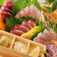 ※地元魚屋・鮮魚の和田が目利きした魚屋直送新鮮魚をご提供致します。※尚、品質に納得できない場合は仕入を諦めています。