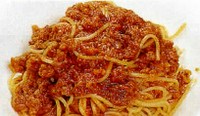 初代店主曰く世界一のミートソースは、友人マウリシオの奥さんの味。その秘伝レシピをそのままに…