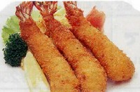 洋食の定番。おおぶりのエビが自慢。自家製トンノマヨネーズを付けてさらにおいしく。