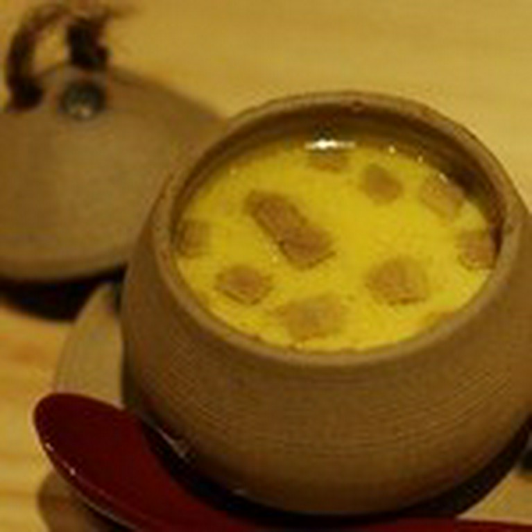 ほっこり、じんわり広がる優しさ『フォアグラ茶碗蒸し』