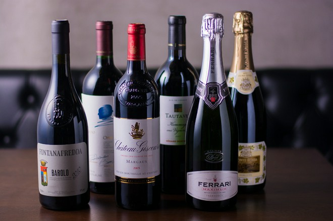 ワインにこだわっている