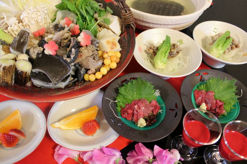 湯布院産の「すっぽん」はコラーゲンがたっぷり!