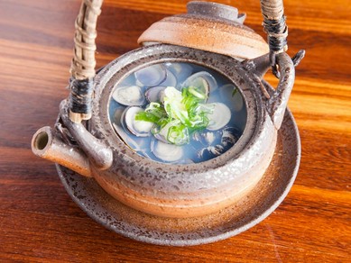 宍道湖産大きめサイズの「しじみ」を使った『しじみの酒蒸し』