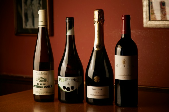 ワインにこだわっている