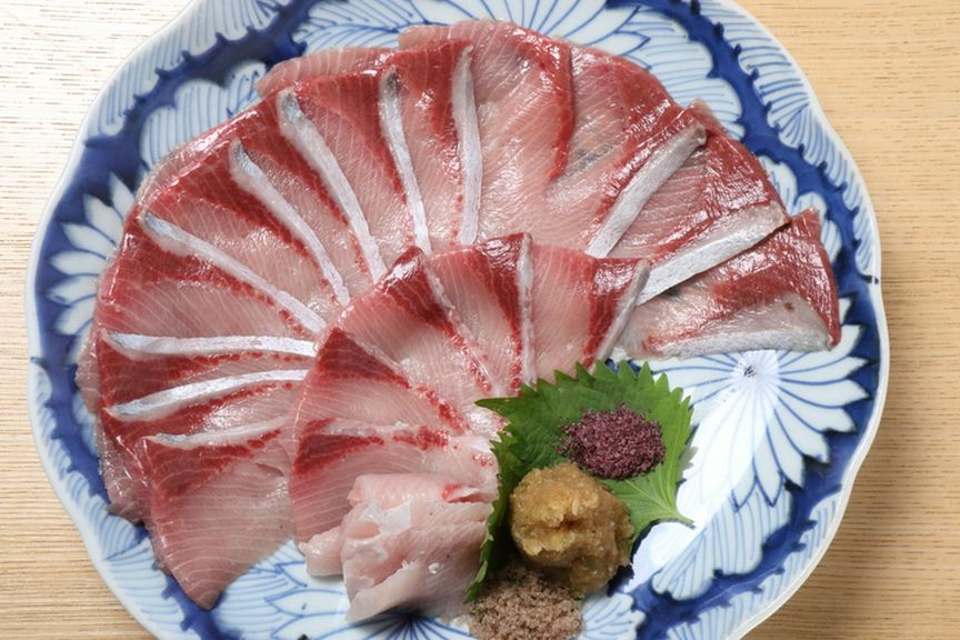旬の魚介類を使った魚料理