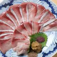 旬の魚介類を使った魚料理