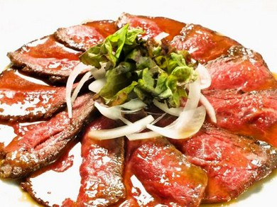 シェフこだわりの和牛ローストビーフ