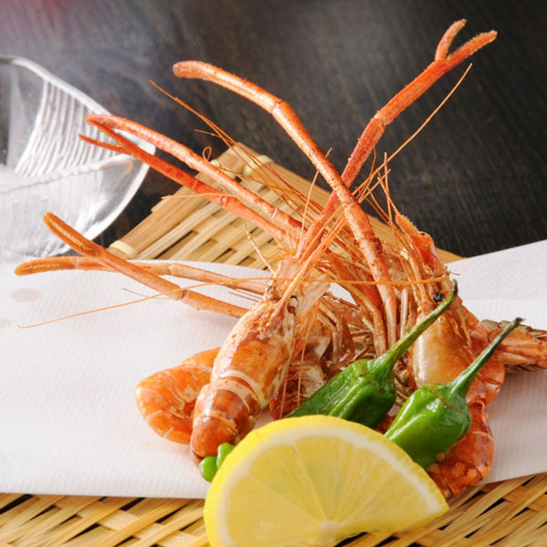  川海老の素揚げ