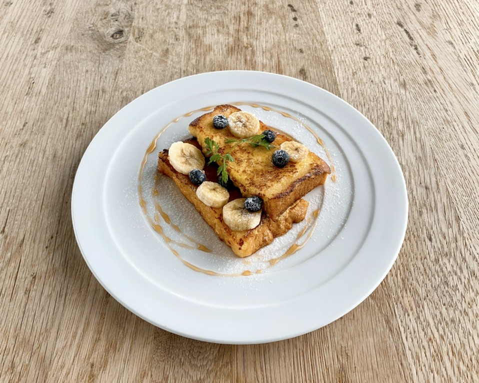 景色とスイーツを一緒に楽しめる