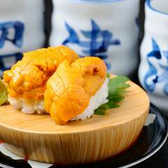 一番人気！　食べごたえのある一皿『生うに富士山盛り』