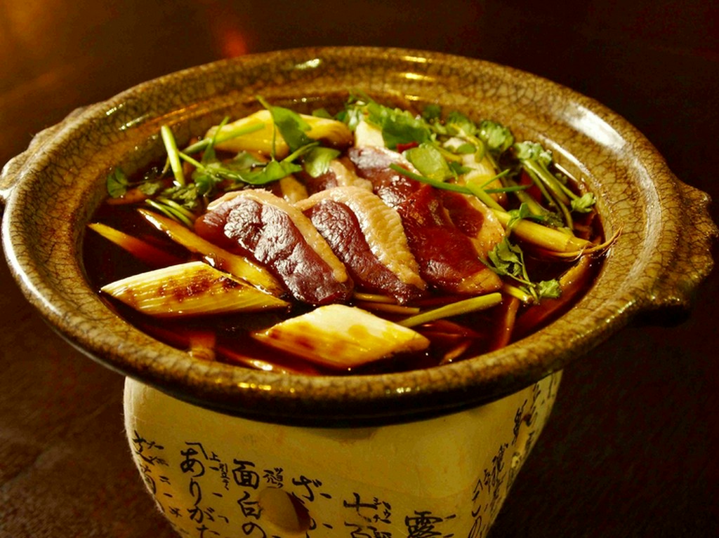 真鴨の柳川仕立て