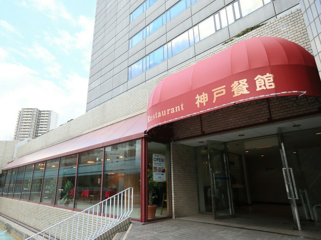 NEW　OPEN！　ポートライナー市民広場駅すぐの、赤い屋根が目印