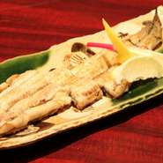 鰻白焼き