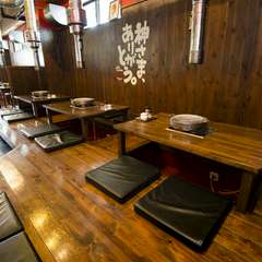 子ども連れでもOK。家族でゆっくりと過ごせる座敷席