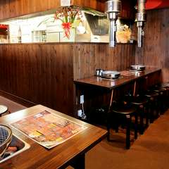 カウンター席もあるので、一人焼肉もOK