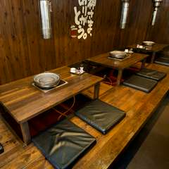 最大40名までの宴会ができる広いスペースの座敷席