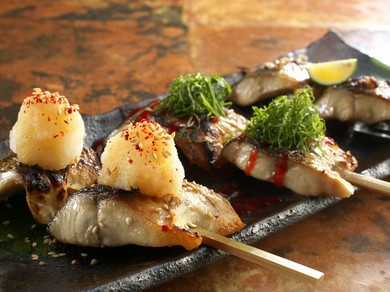トロ鯖　串焼き