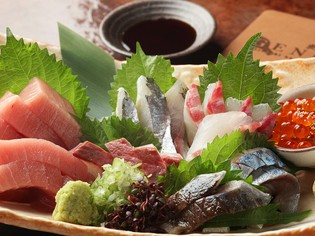 良質な鮮魚は、魚の旨みを直に味わうことのできるお刺身で