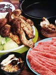 老舗魚松厳選松茸と最高級近江牛の食べ放題『名物あばれ食い』