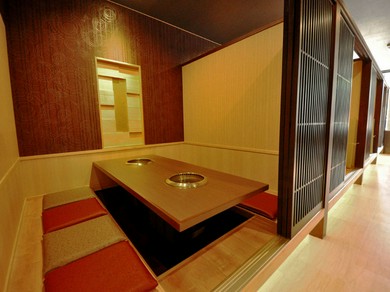 個室で接待にもOK