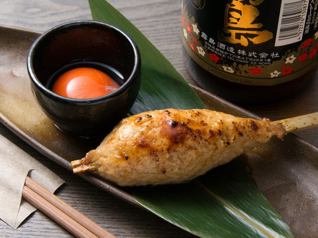 素材にもタレにも工夫あり「たつみの特製つくね(タレ)蘭王付」