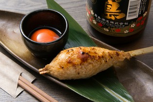 素材にもタレにも工夫あり「たつみの特製つくね(タレ)蘭王付」