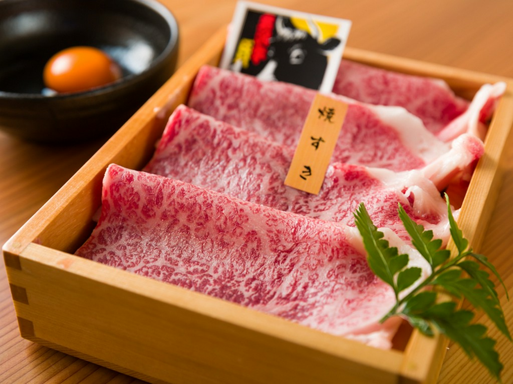 ＜BEST 2＞名物　米沢牛焼きすき［卵黄付き］