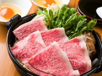 《こだわり》米沢牛　牛鍋（1人前）