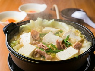 箸が止まらなくなるおいしさ！『ホルモンすき焼き』