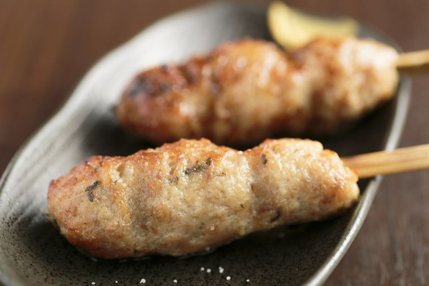 じゅわっと口の中に肉汁が溢れる手づくり『つくね』