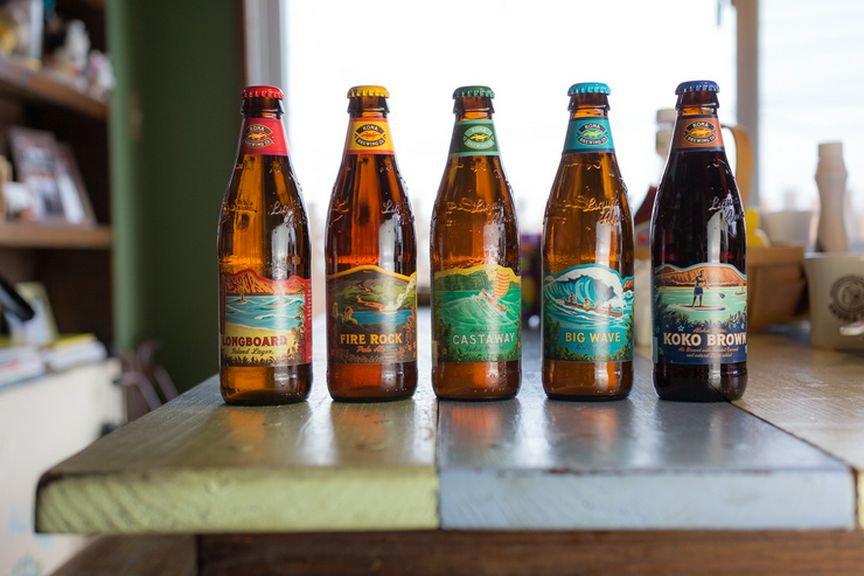 ハワイで人気の地ビール『コナビール』を味わえます