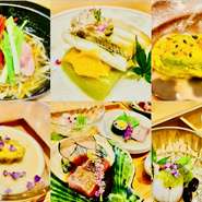 2名様からの会食で個室での御予約をお承ります。記念日、お祝い等の大切な方との特別なお時間を上質な料理と共にお楽しみ下さい。