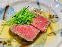 上懐石コースに栃木和牛を盛り込んだコース